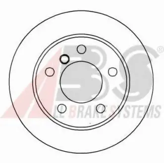 Гальмівний диск задн. E36/E46/E85 (89-06) A.B.S. A.B.S. 16084