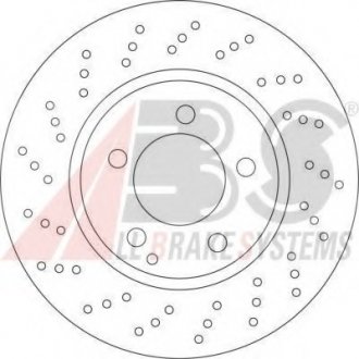Тормозной диск. A.B.S. 17110 (фото 1)
