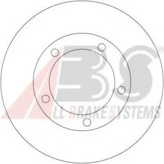 Гальмівний диск пер. Prado/Land Cruiser/Macho/LX/Land Cruiser 98-08 A.B.S. A.B.S. 17189