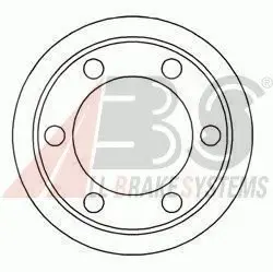 Тормозной барабан A.B.S. A.B.S. 2406S