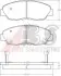 Комплект тормозных колодок, дисковый тормоз A.B.S. A.B.S. 36722 (фото 1)