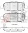 Комплект гальмівних колодок ABS A.B.S. 37745 (фото 1)
