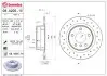 Тормозные диски BREMBO 08A2051X