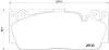 Комплект гальмівних колодок, дискове гальмо BREMBO P 06 079 P06079