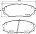Тормозные колодки передние P30086 BREMBO