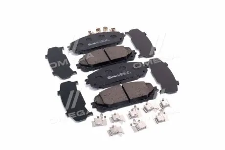 Гальмівні колодки дискові P37 021 BREMBO P37021 (фото 1)