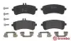 Гальмівні колодки дискові BREMBO P50 125 P50125