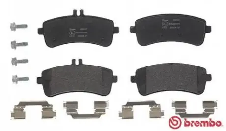 Комплект тормозных колодок P 50 125 BREMBO P50125