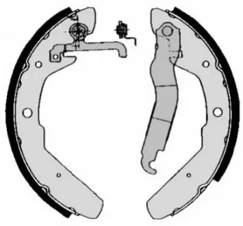 Комплект тормозных колодок BREMBO S85517 (фото 1)
