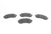 Тормозные колодки дисковые MITSUBISHI L200 "F "01-06 LP1808