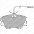 Тормозные колодки дисковые MERCEDES 190(W201)/E(W124) "F "84-95 LP608
