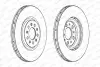 Тормозной диск FERODO DDF1455C1