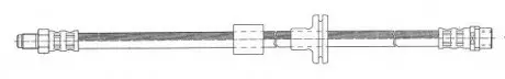 Тормозной шланг FERODO FHY2299