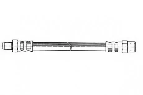 Шланг гальмівний FERODO FHY2472