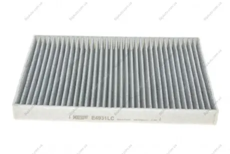 Фильтр салона AUDI A4, Q5 II 15- угольный (выр-во HENGST) HENGST FILTER E4931LC
