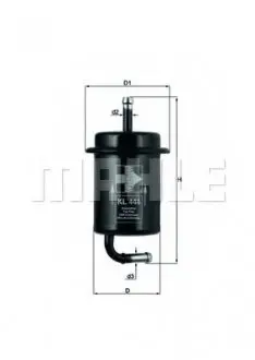 Топливный фильтр KNECHT MAHLE / KNECHT KL444