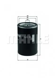 Повітряний фільтр KNECHT MAHLE / KNECHT LC4