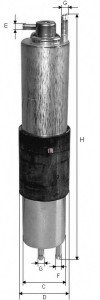 Фільтр паливний S 1847 B SOFIMA S1847B (фото 1)