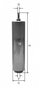 Фільтр паливний S 1852 B SOFIMA S1852B (фото 1)