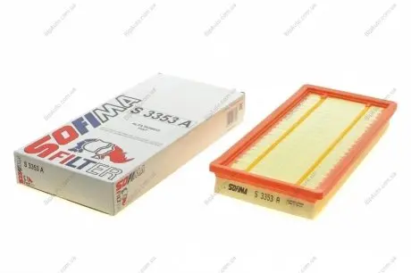 Фільтр повітряний S 3353 A SOFIMA S3353A