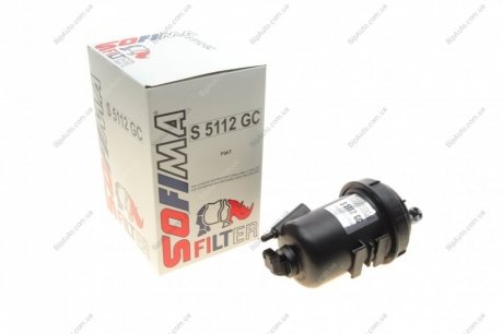 Фільтр паливний в корпусі S 5112 GC SOFIMA S5112GC (фото 1)