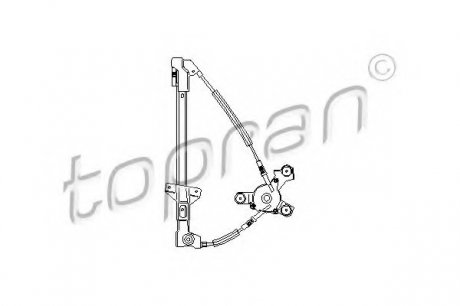 Підйомний пристрій для вікон TOPRAN TOPRAN / HANS PRIES 110449