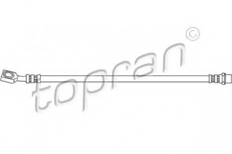 Тормозной шланг TOPRAN / HANS PRIES 207223 (фото 1)
