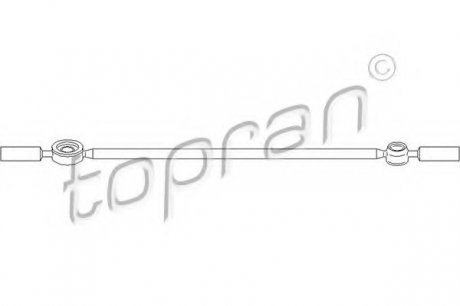 Тяга перемикання передач TOPRAN TOPRAN / HANS PRIES 721259
