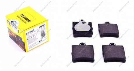 Комплект тормозных колодок, дисковый тормоз TEXTAR 2189803 (фото 1)