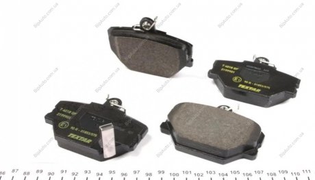 Комплект тормозных колодок, дисковый тормоз TEXTAR 2199901 (фото 1)