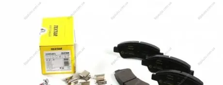 Колодки тормозные TEXTAR 2395401