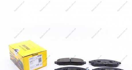 Комплект тормозных колодок, дисковый тормоз TEXTAR 2422701 (фото 1)
