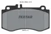 Комплект тормозных колодок, дисковый тормоз TEXTAR 2497601 (фото 2)