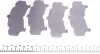 Комплект тормозных колодок, дисковый тормоз TEXTAR 2520201 (фото 2)