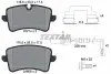 Комплект тормозных колодок, дисковый тормоз TEXTAR 2521404 (фото 2)