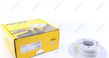 Диск гальмівний TEXTAR 92161703