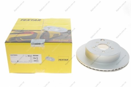 Гальмівний диск TEXTAR 92278503 (фото 1)