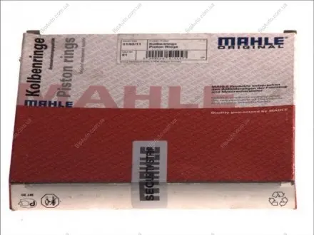 Комплект поршневих кілець MAHLE MAHLE / KNECHT 00376N0