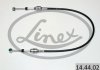 Трос рычага переключения передач LINEX 144402 (фото 2)