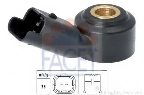 Датчик детонации 9.3165 FACET 93165