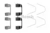 Комплектующие, колодки дискового тормоза BOSCH 1987474466