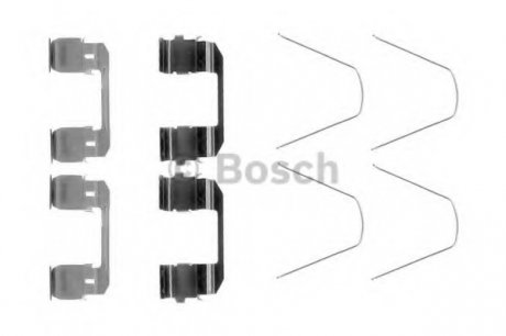 Комплектующие, колодки дискового тормоза BOSCH 1987474466 (фото 1)
