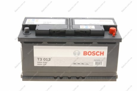 Стартерная аккумуляторная батарея, Стартерная аккумуляторная батарея BOSCH 0092T30130 (фото 1)