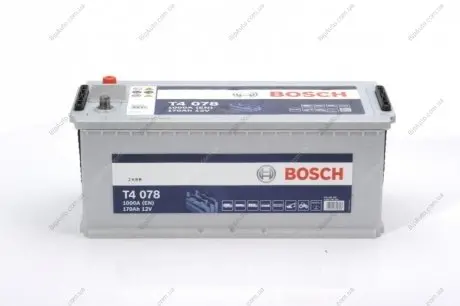 Стартерная аккумуляторная батарея, Стартерная аккумуляторная батарея BOSCH 0092T40780