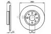 Тормозной диск BOSCH 0986478386