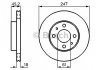 Гальмівний диск BOSCH 0986478459