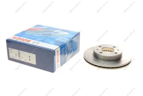 Диск гальмівний (передній) Nissan Almera 1.4 95-00 0 986 478 650 BOSCH 0986478650