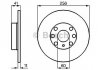 Тормозной диск BOSCH 0986478880