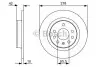 Тормозной диск CHEVROLET/OPEL Astra/Zafira/ 'R'1.6-2.204-15 0986479515