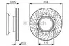 Тормозной диск BOSCH 0986479600 (фото 1)